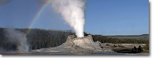 Castle Geyser -Yellowstone National Park