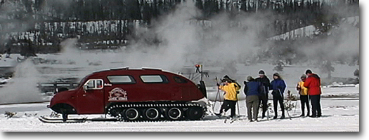 Snowcoach -Yellowstone National Park